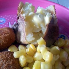 A picture of The Quickest Way to Crispy Jacket Potatoes.