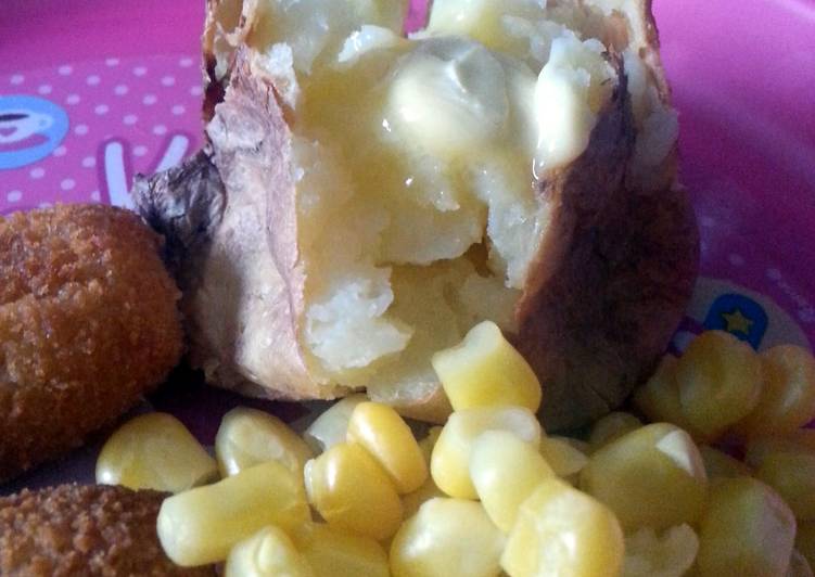 Simple Way to Make Ultimate The Quickest Way to Crispy Jacket Potatoes