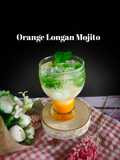 Orange Longan Mojito