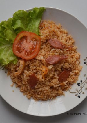Foto resep Nasi Goreng Sosis