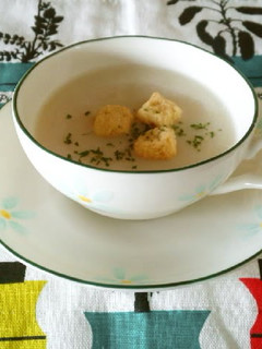 A picture of Nagaimo Tofu Potage.