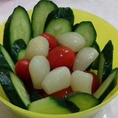 A picture of Sour Salty Green and Red.