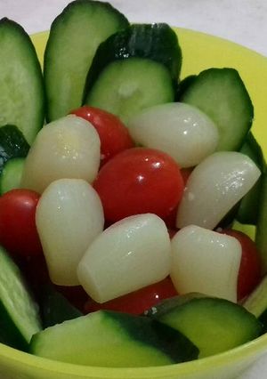A picture of Sour Salty Green and Red.