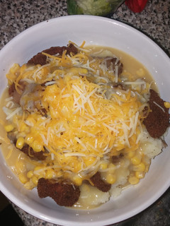 A picture of KFC Famous Bowl.