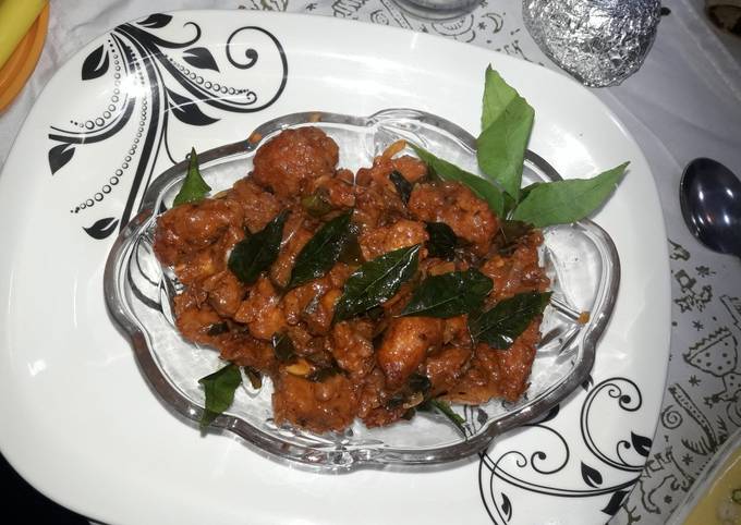 Recipe of Speedy Chicken 65