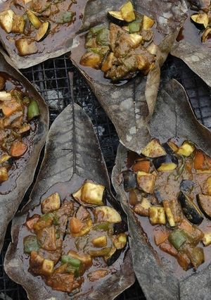 A picture of Magnolia Leaf Miso.