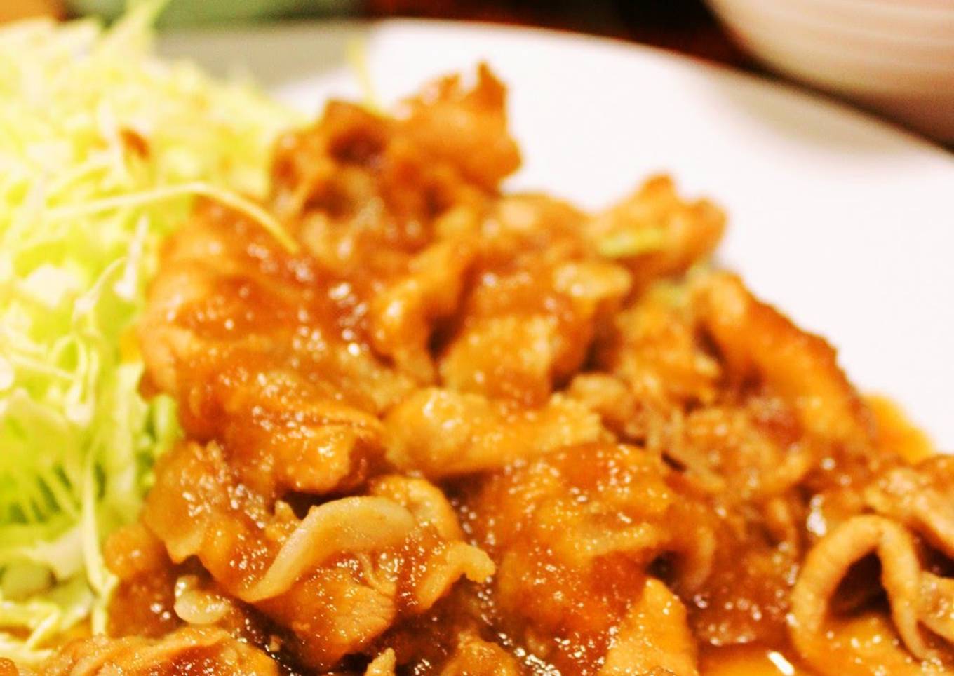 Ginger Pork with a Secret Ingredient