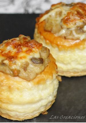 Foto principal de Volovanes rellenos de berenjena