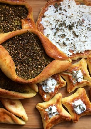 A picture of Pastries with 10-Minute Dough.