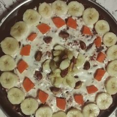 A picture of Chocovanilla cheese cake.