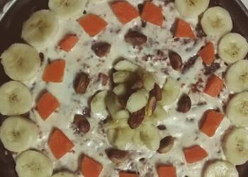 Unique Cuisine Chocovanilla cheese cake Delicious and Healthy