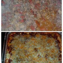 A picture of BgCtGal's 3 Meat N Cheese Lasagna.