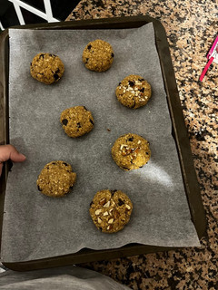 Una foto de Galletas de avena y chips de chocolate
