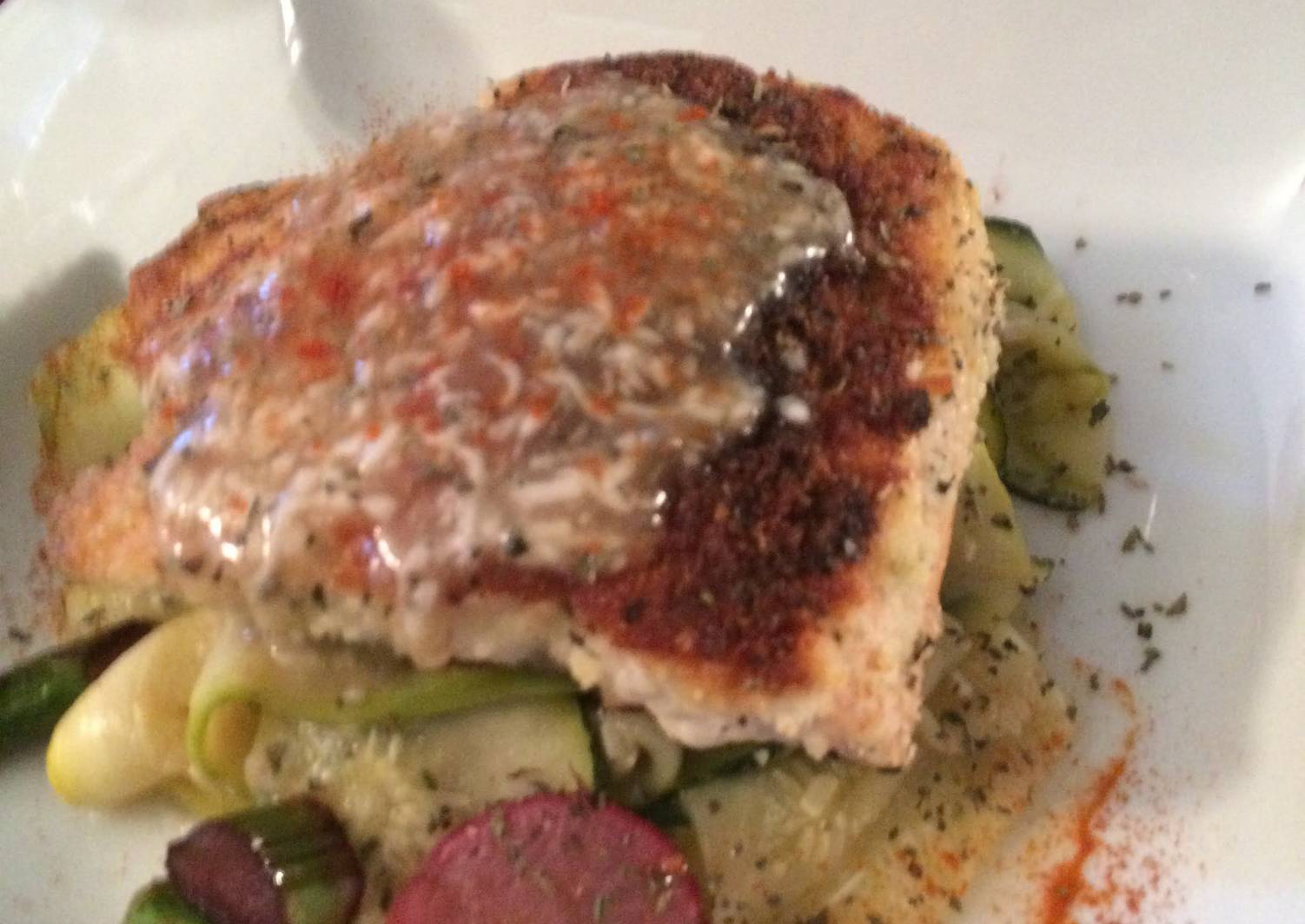 Potato Breaded Salmon Recipe by Luiyo Tinta Cookpad