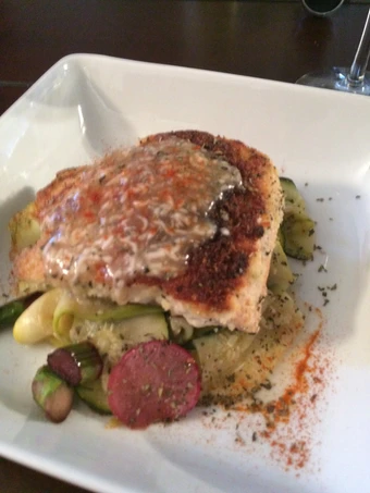 Easy Way Make Potato Breaded Salmon which So Delicious