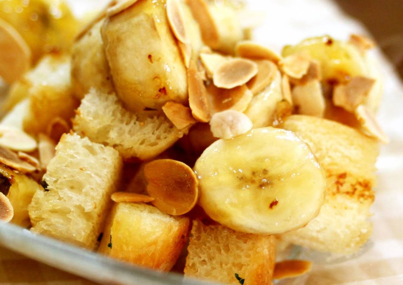 Caramel Banana Toast in 5 Minutes