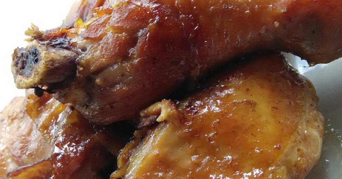 Garlic ginger chicken baked Recipe by sisca.febriyanti Cookpad