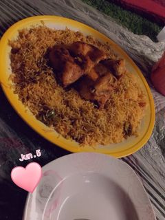 صورة لوصفة كبسة دجاج على الطريقة السعوديه