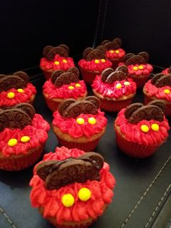 Una foto de Cupcakes Mickey Mousse