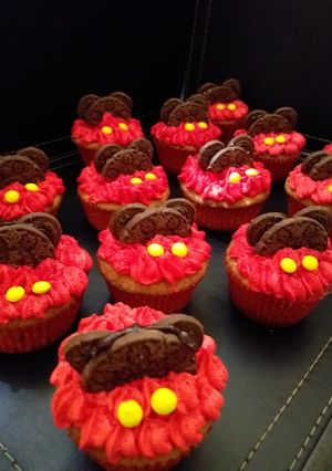 Una foto de Cupcakes Mickey Mousse