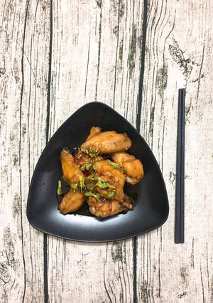 Hình của món Cánh Gà Chiên Mắm.