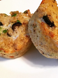 A picture of Iowa Girls Quinoa Pizza Bites - Gluten Free.