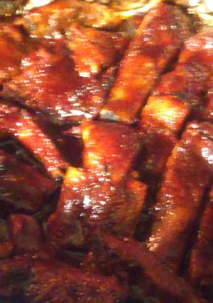 A picture of Delicious Danish Ribs.