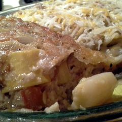 A picture of Brenda's Squash Casserole.