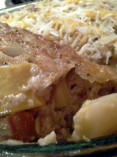 A picture of Brenda's Squash Casserole.