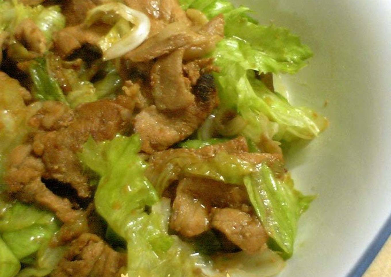 Easy Pan-Fried Ginger Pork