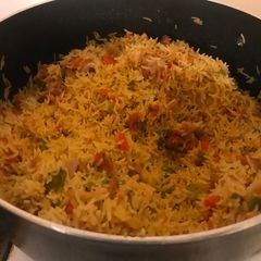 Chinese Fried Rice A picture of Chinese Fried Rice.