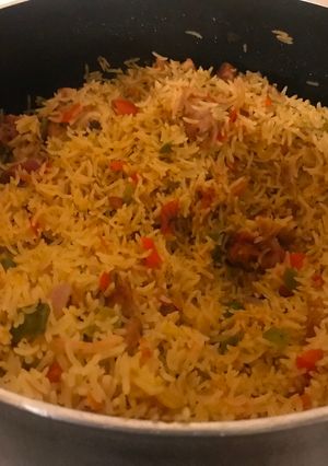 A picture of Chinese Fried Rice.