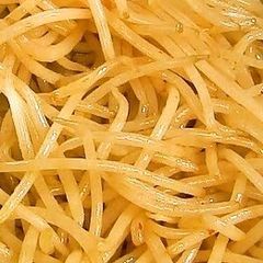 A picture of Aji-Moyashi (Marinated Bean Sprouts) for Ramen.