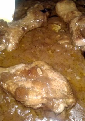 A picture of Creamy Chicken Adobo.
