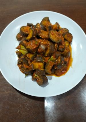 Foto resep Terong Balado Krenyes 🍆