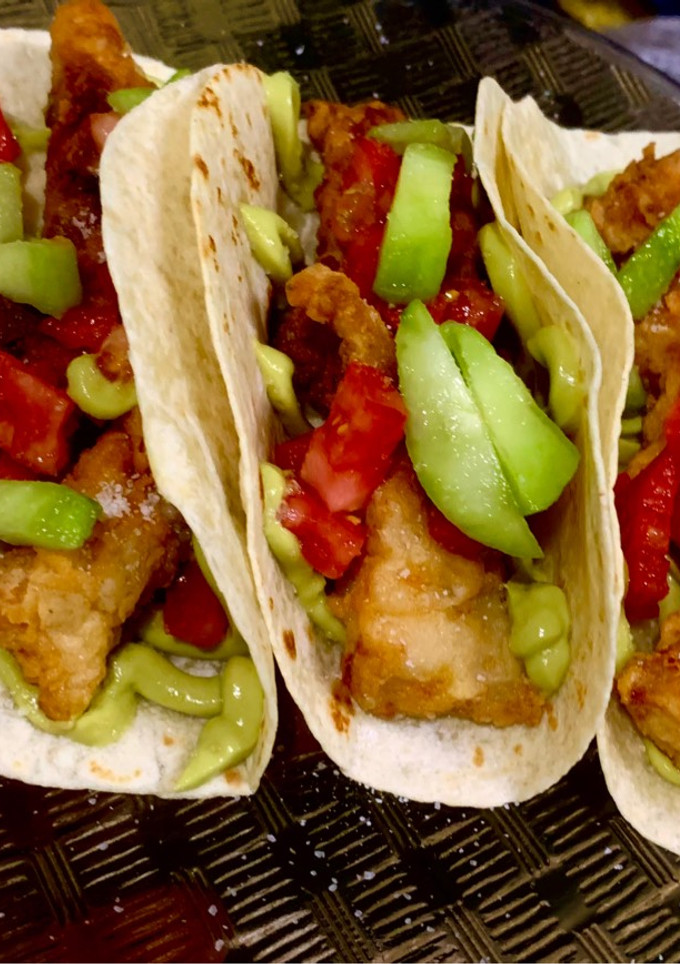 Una foto de Wraps de pescado