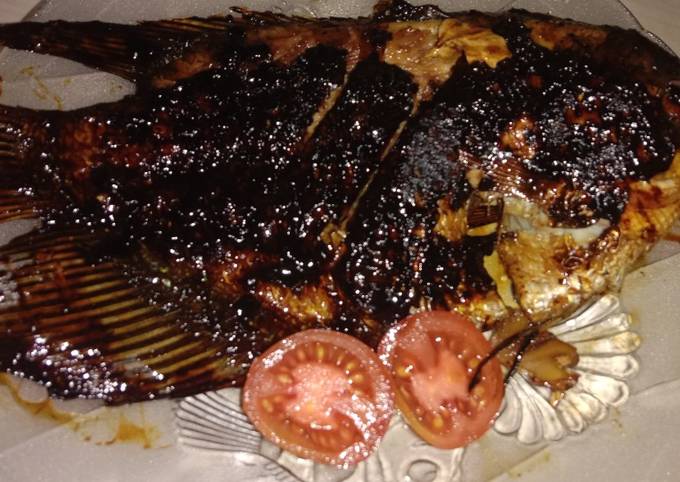 Gurame Bakar Manis Gula Aren