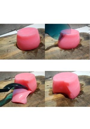 Foto resep Silky pudding strawberry 🍓