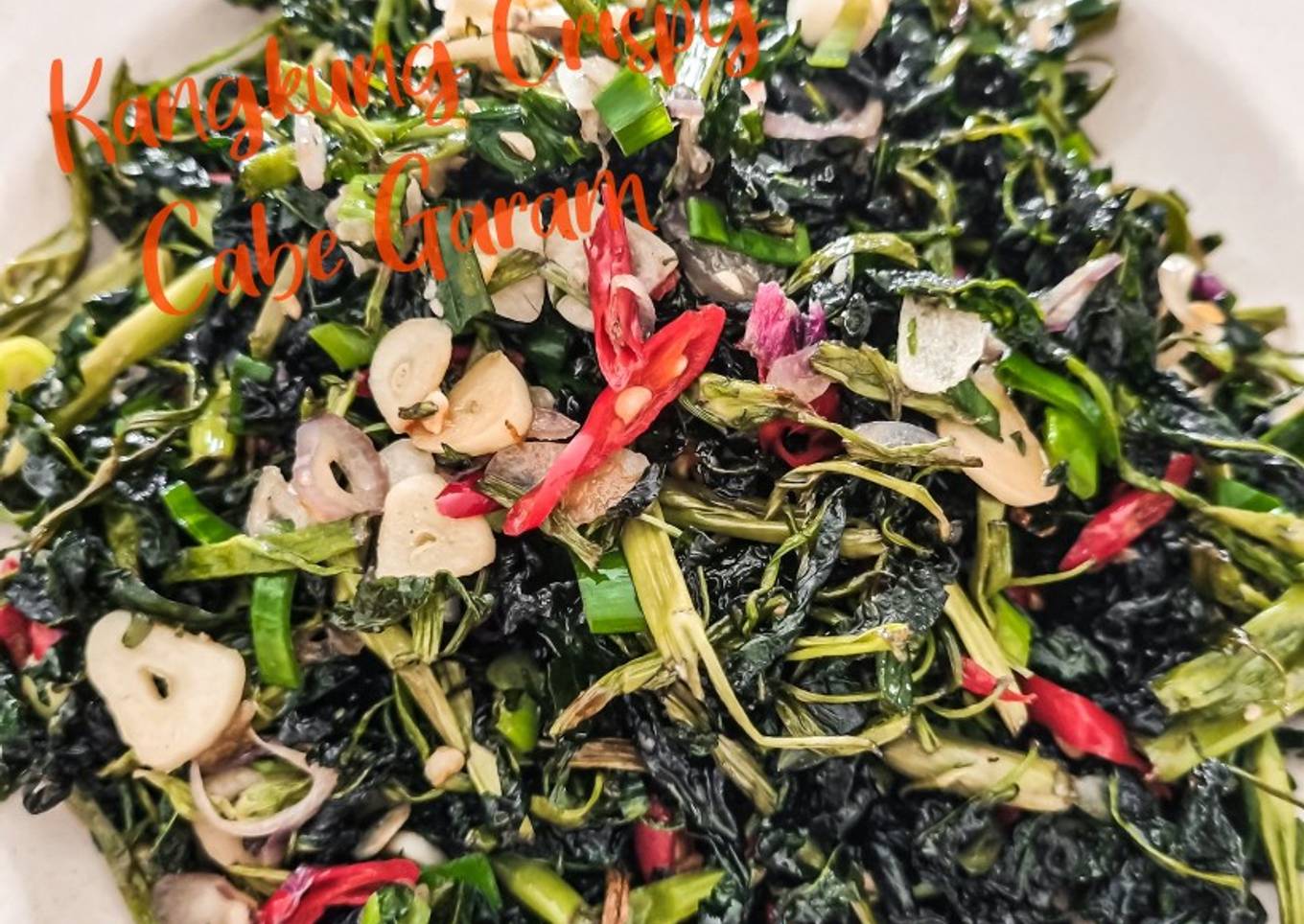 Kangkung Crispy Cabe Garam