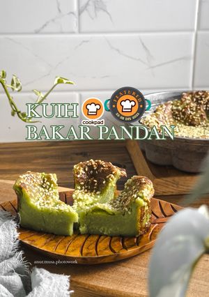 Gambar Kuih Bakar Pandan