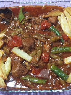 عکسی از دستور خورشت لوبیا سبز