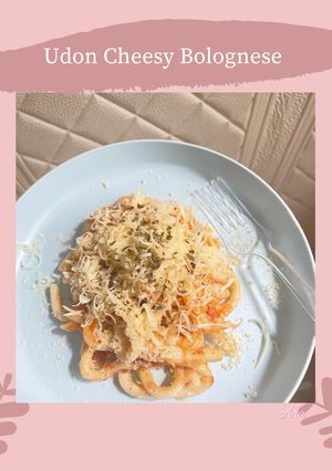 Foto resep Udon Cheesy Bolognese MPASI 1+