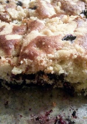A picture of Blueberry Coffee Cake.