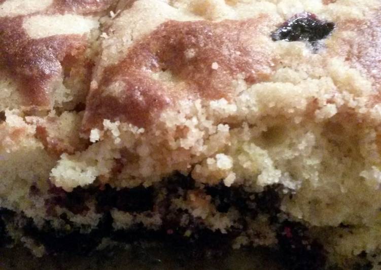 Steps to Make Any-night-of-the-week Blueberry Coffee Cake
