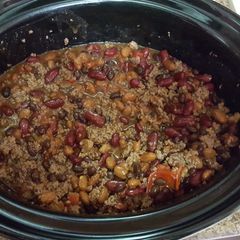 A picture of Crockpot Chili.
