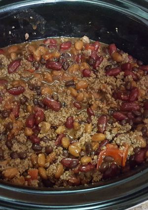 A picture of Crockpot Chili.