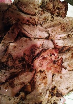 A picture of Herb Roasted Pork Tenderloin.