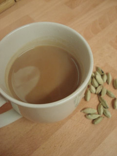 A picture of Cardamon Tea ~ Indian Chai.