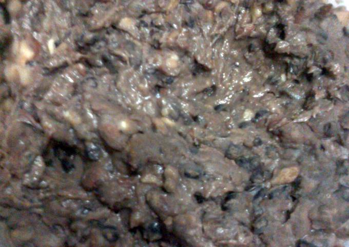 refried black beans