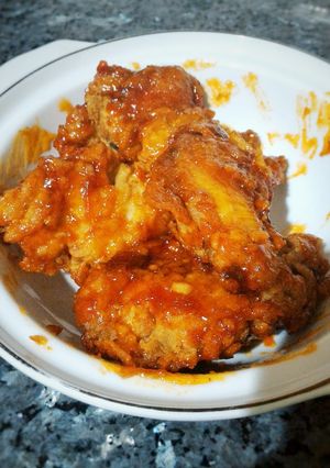 Foto resep Ayam Crispy Saos Pedas Manis